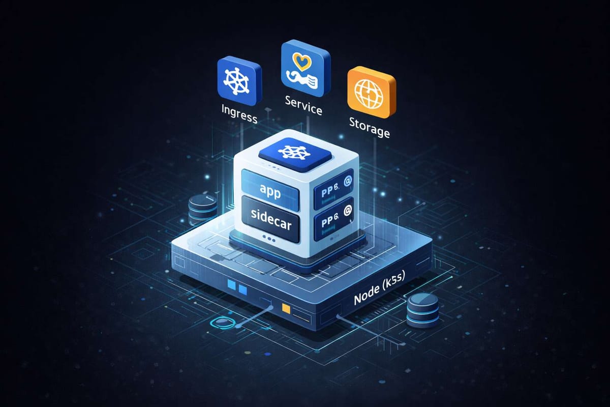 Partie 13: Sidecar d'un pod sur k3s