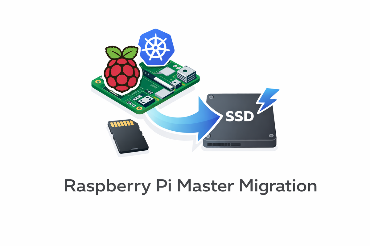 Migration du système rpi4-master vers SSD