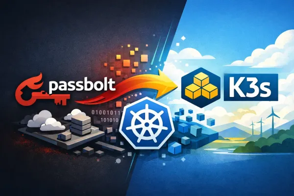 Partie 11: Migration de passbolt vers k3s